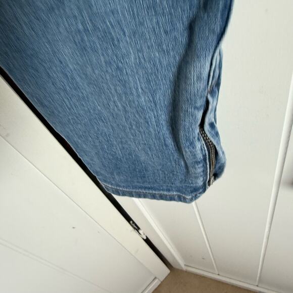 Pistola Womens Jeans Sz 26 Blue Ankle Zip Medium Wash P6644 Distressed Skinny - Picture 5 of 7